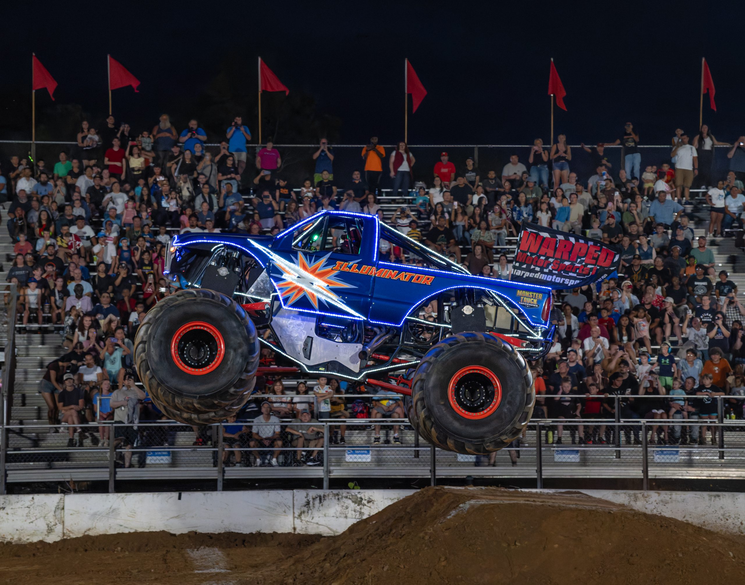 The latest version of the Illuminator monster truck, circa 2024
